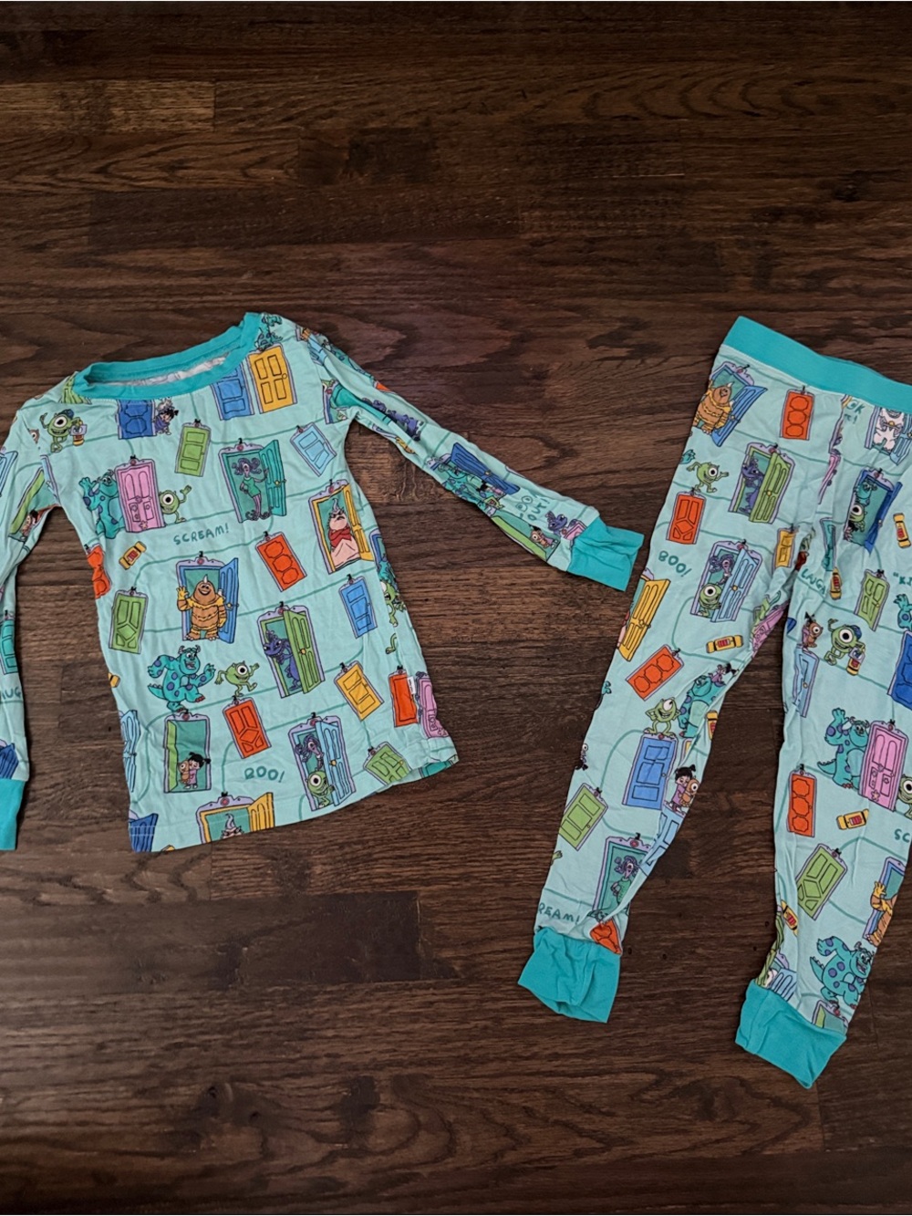 Little Sleepies Monsters Inc PJs in 3T